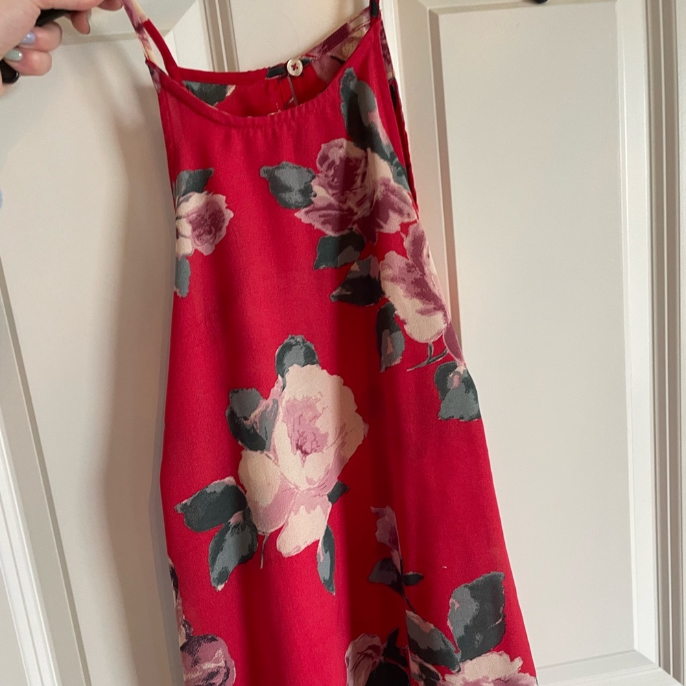 Abercrombie floral top. size M.  worn lightly